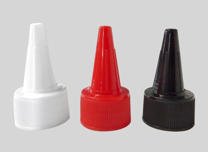 หัวหยดปลายแหลม คอ 24 สีขาว-สีดำ-สีแดง